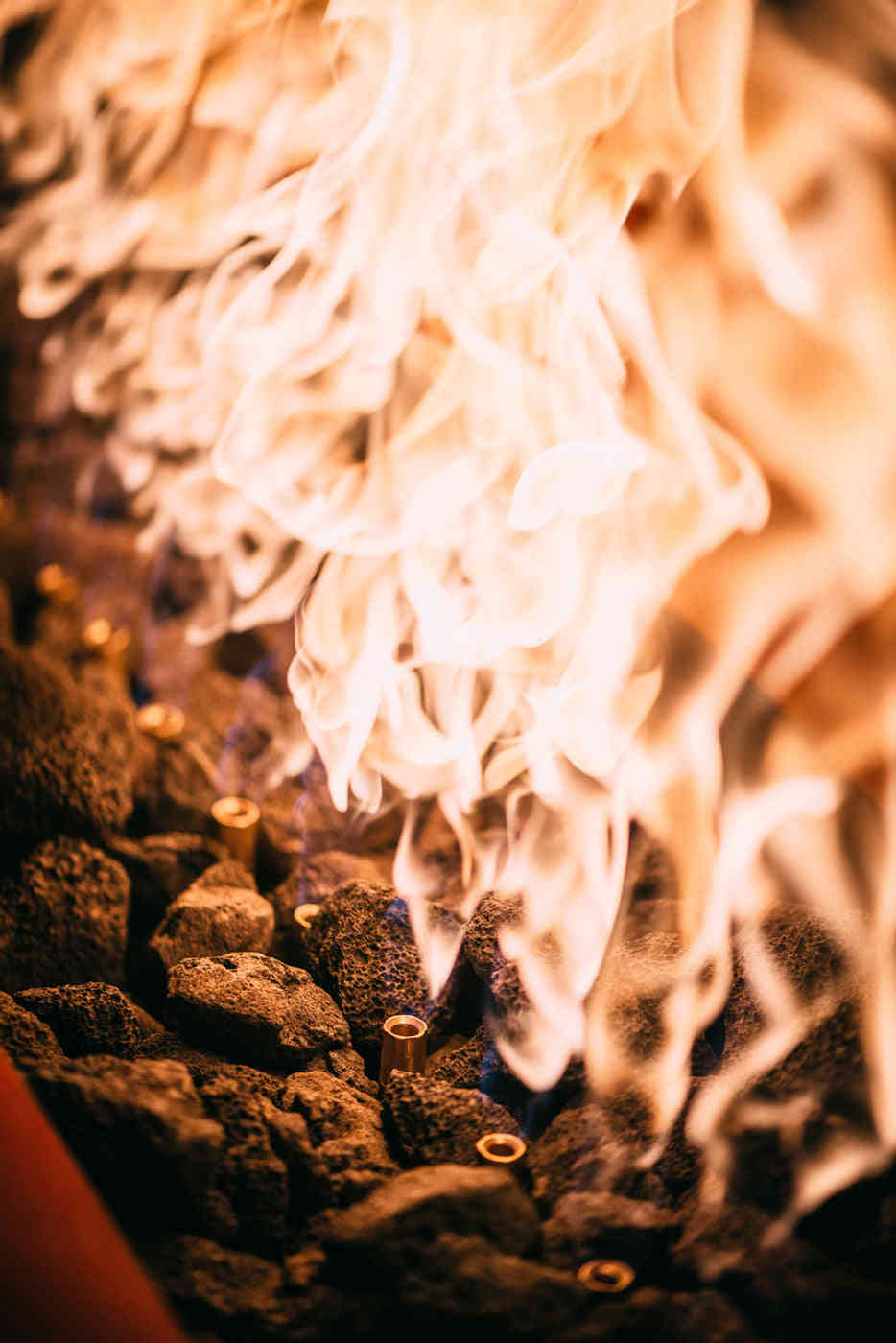 Fire Pit Art Linear 60 - 200K BTU Burner Gas Fire Pit