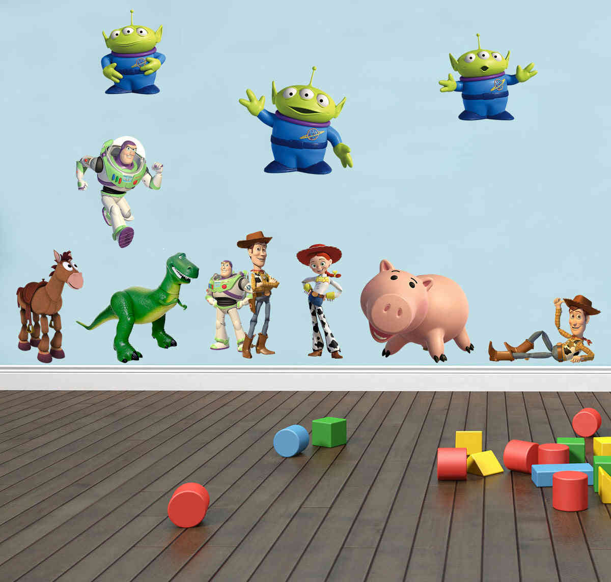 Toy Story Set Characters Wall Sticker Decal C526
