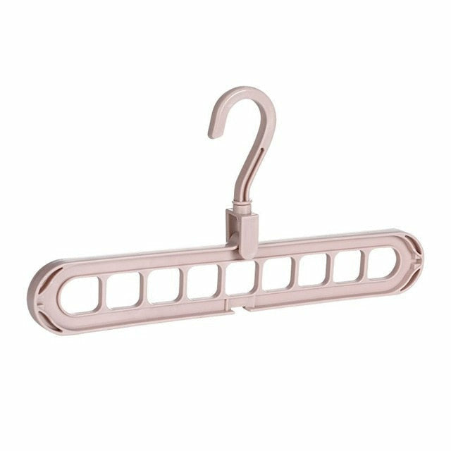 Multi-Port Clothes Hanger Organizer for Wardrobe Storage