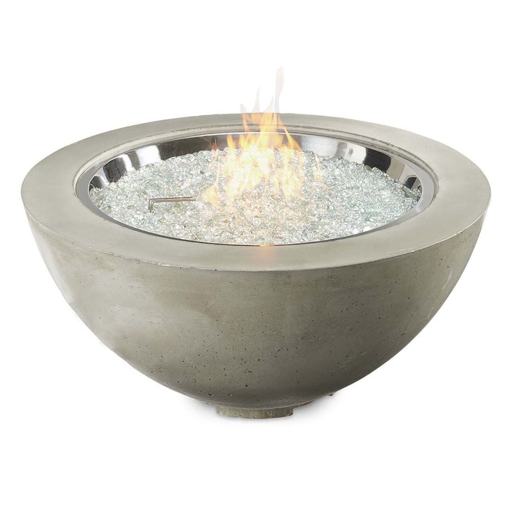 The Outdoor Greatroom Company 42 Inch Cove Gas Fire Pit Bowl CV30DSILP