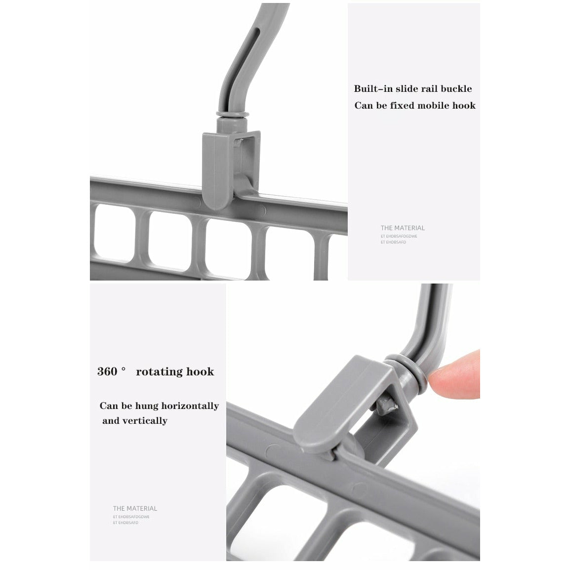 Multi-Port Clothes Hanger Organizer for Wardrobe Storage