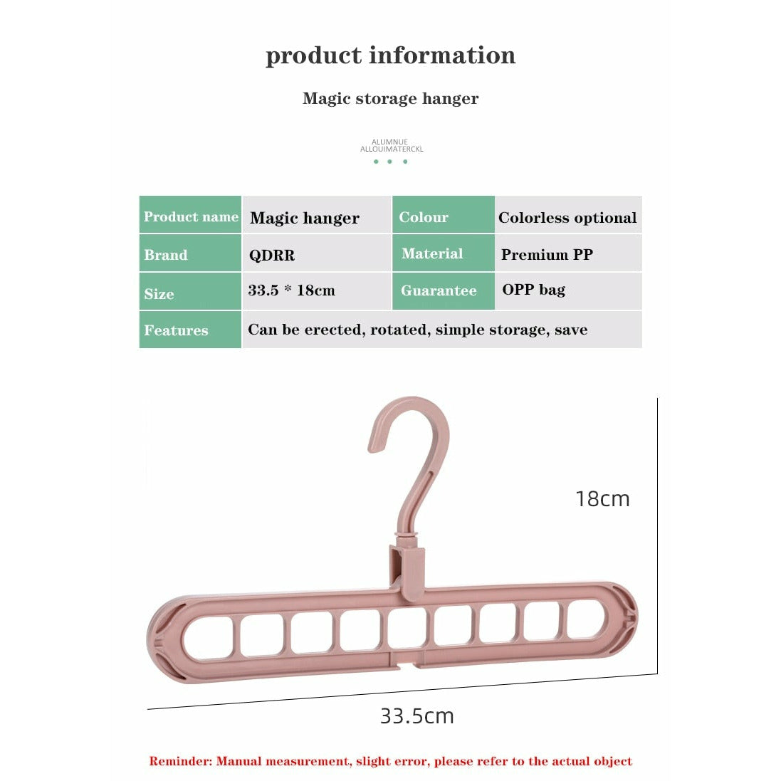 Multi-Port Clothes Hanger Organizer for Wardrobe Storage
