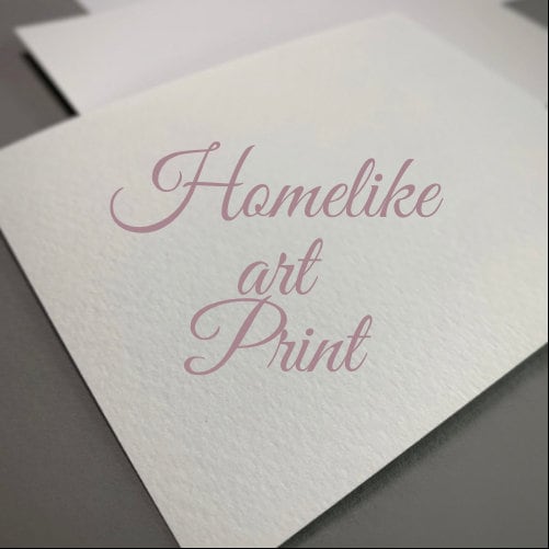 Provence Wall Decor, Lavender Art Print, France Landscape Watercolor Painting