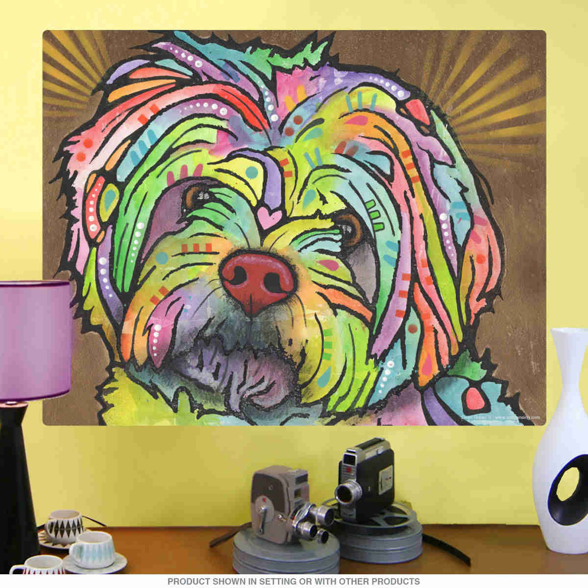 Maltese Dog Dean Russo Wall Decal