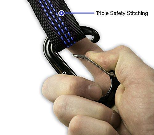 gear4U: Two Person, Double Camping Hammock with Heavy Duty Tree Straps and Accessories