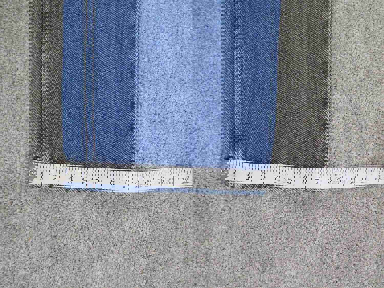 Levis 505 Jeans Mens W29XL30 Blue Straight Leg Stretch Five Pockets Outdoors