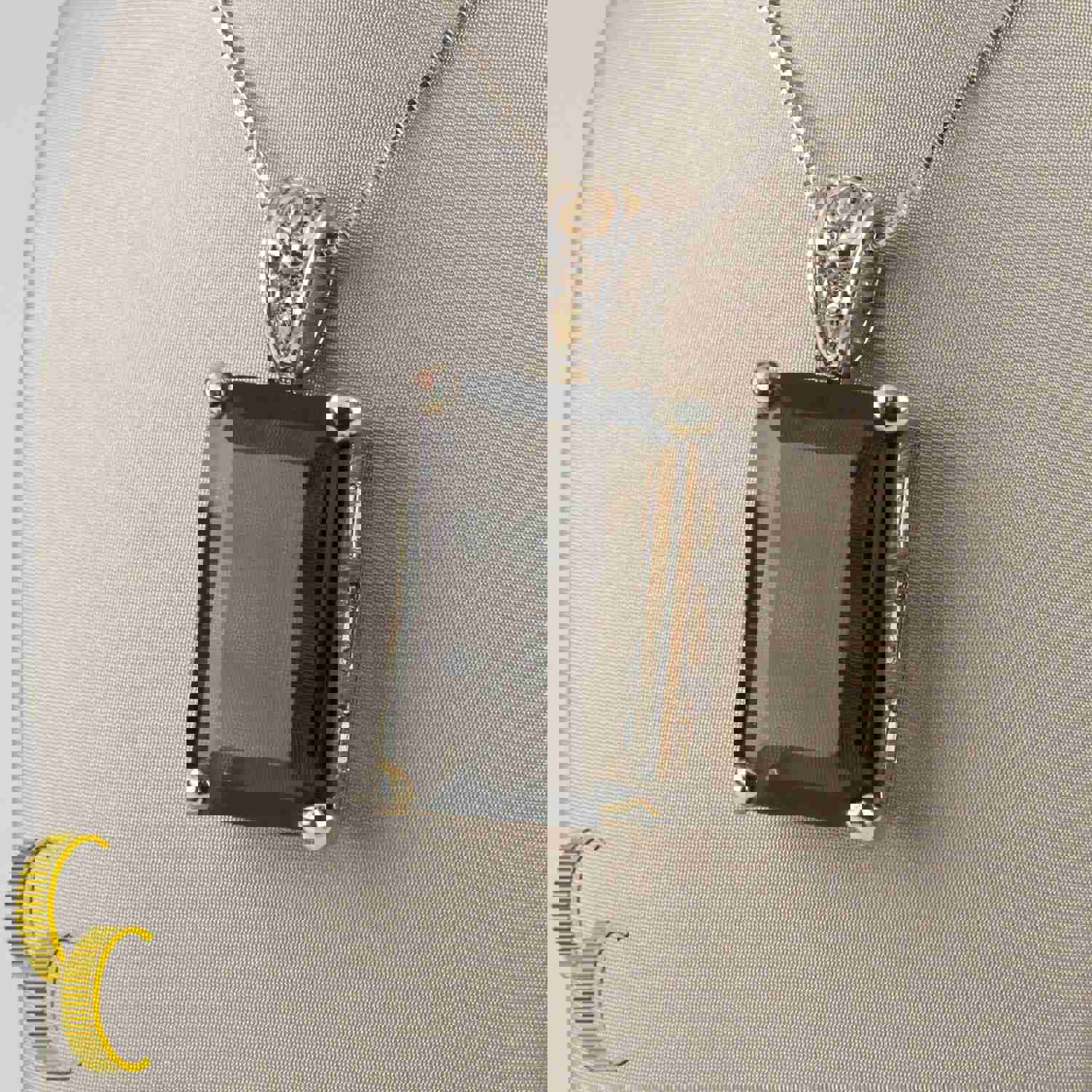 Women's Sterling Silver .925 Ag Pendant with 30-Inch Chain - Perfect Gift!