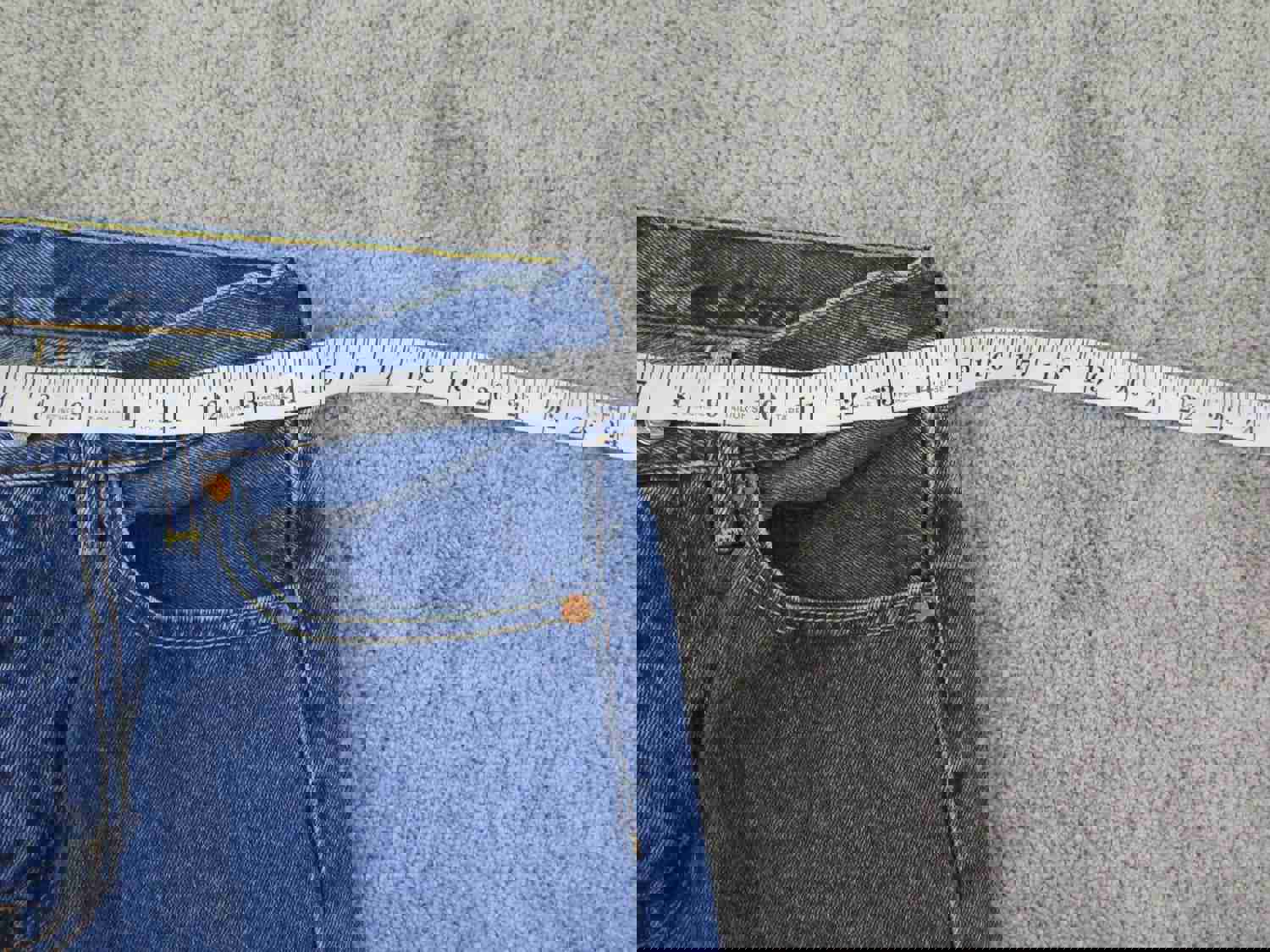 Levis 505 Jeans Mens W29XL30 Blue Straight Leg Stretch Five Pockets Outdoors