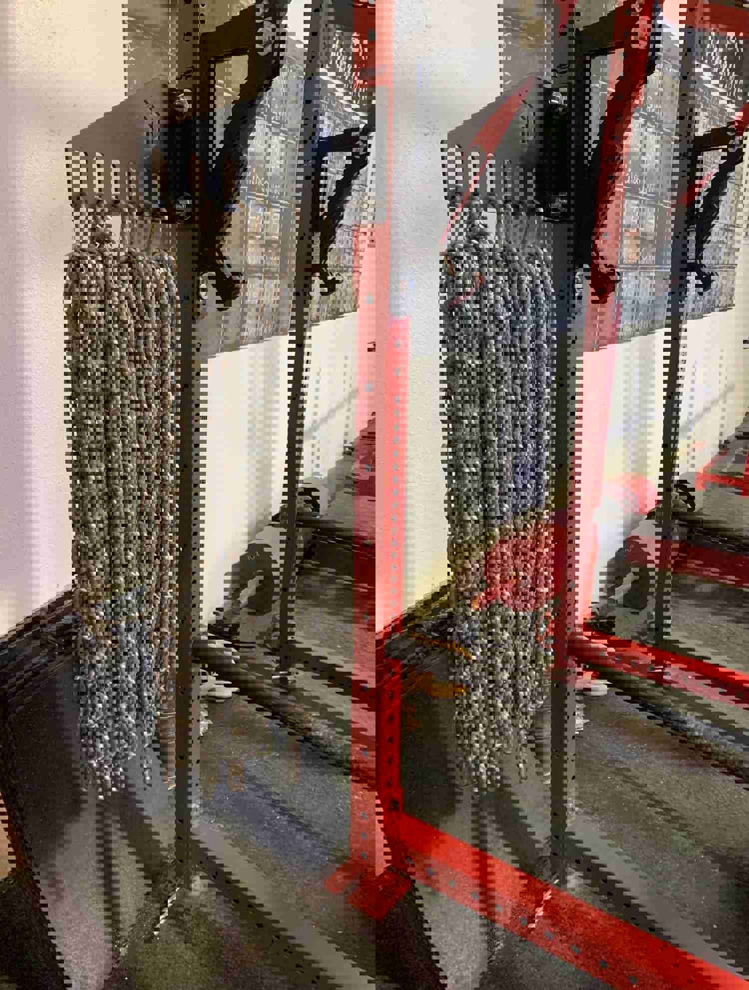 Granite Fitness Chain Hanger / Holder Rack - FREE SHIPPING