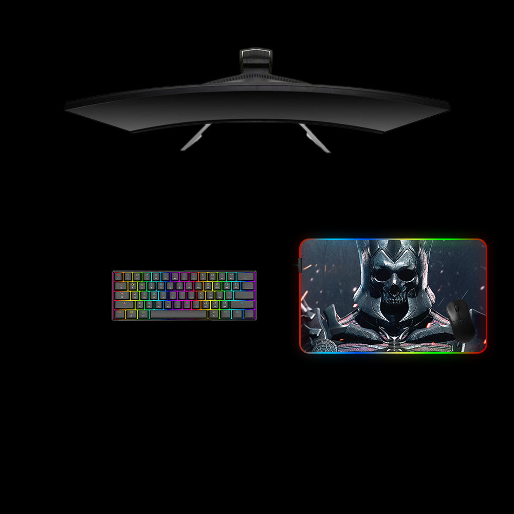 Witcher King Eredin Design RGB Gaming Mouse Pad with LED Lighting