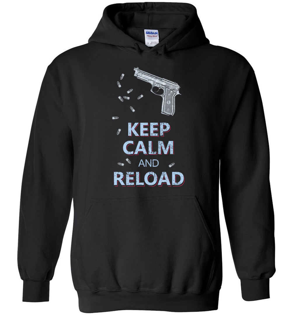 Keep Calm and Reload Men's Hoodie