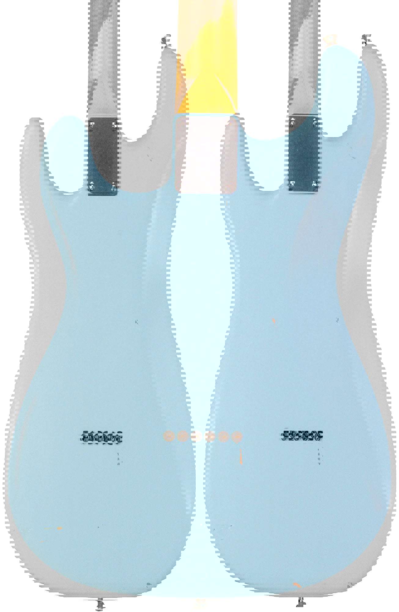 Nash S-63 Guitar - Sonic Blue, Hard Tail, Light Aging