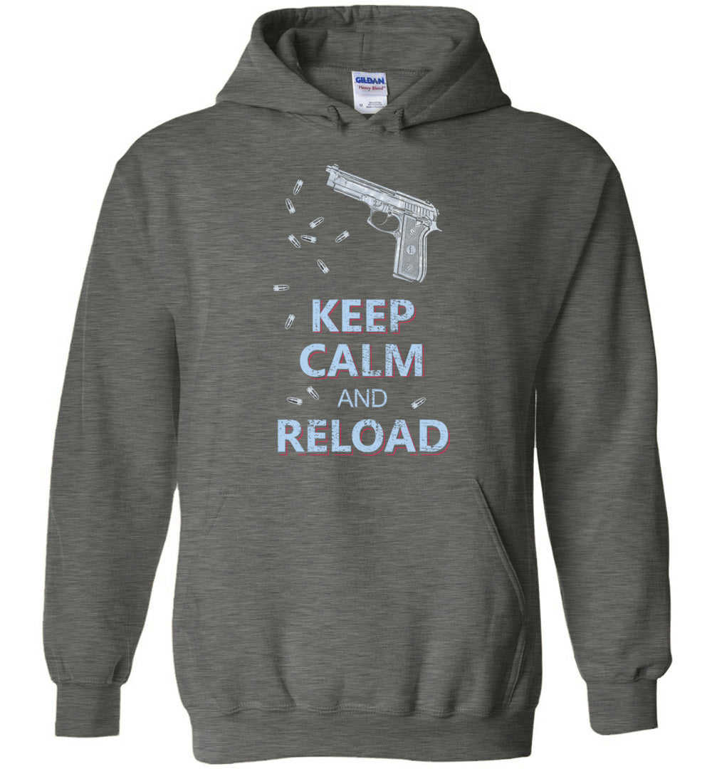 Keep Calm and Reload Men's Hoodie