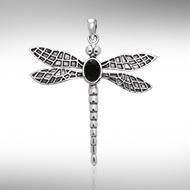 Dragonfly Pendant TPD3941 - Symbol of Transformation and Light