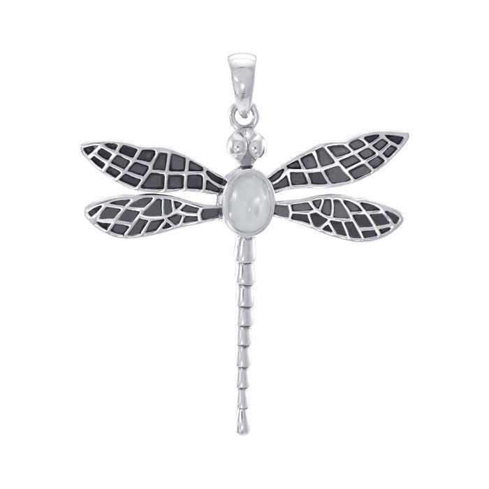 Dragonfly Pendant TPD3941 - Symbol of Transformation and Light