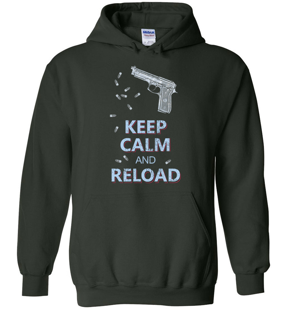 Keep Calm and Reload Men's Hoodie