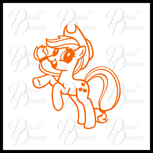 Applejack My Little Pony Vinyl Car/Laptop Decal