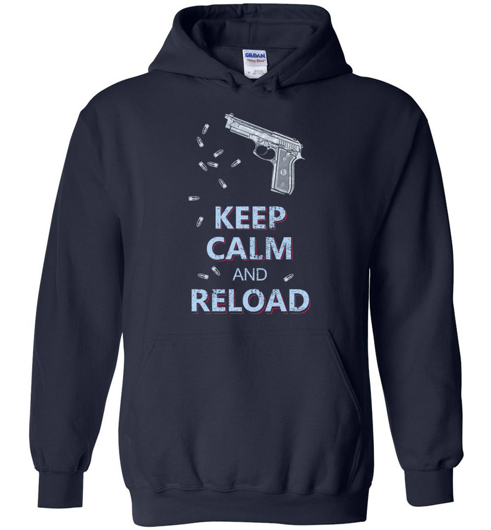 Keep Calm and Reload Men's Hoodie