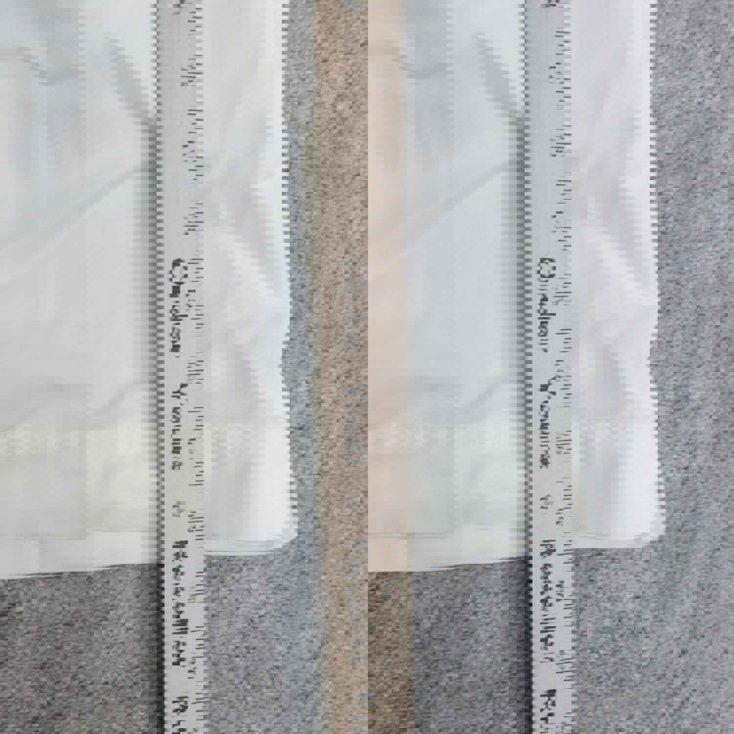 Reebok Women's W26 White High Rise Athletic Shorts with Logo