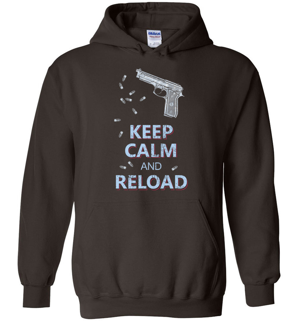 Keep Calm and Reload Men's Hoodie