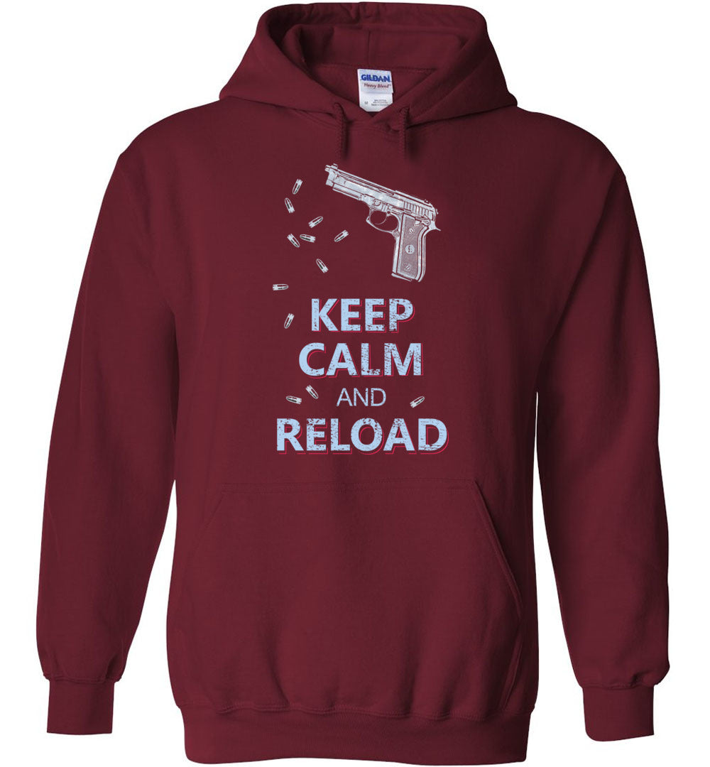 Keep Calm and Reload Men's Hoodie