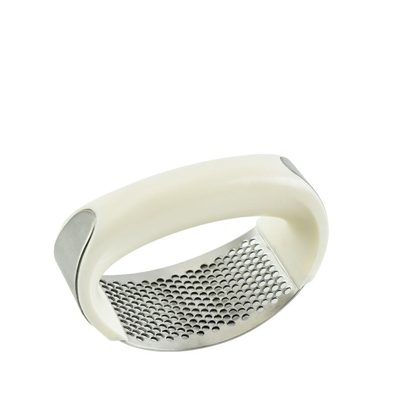 Stainless Steel Garlic Press - Effortless & Easy to Clean