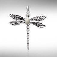 Dragonfly Pendant TPD3941 - Symbol of Transformation and Light