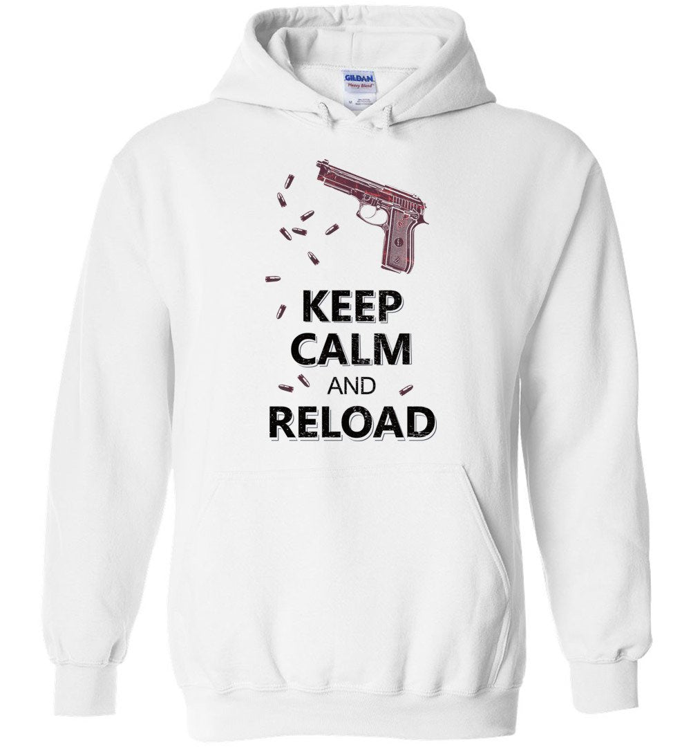 Keep Calm and Reload Men's Hoodie