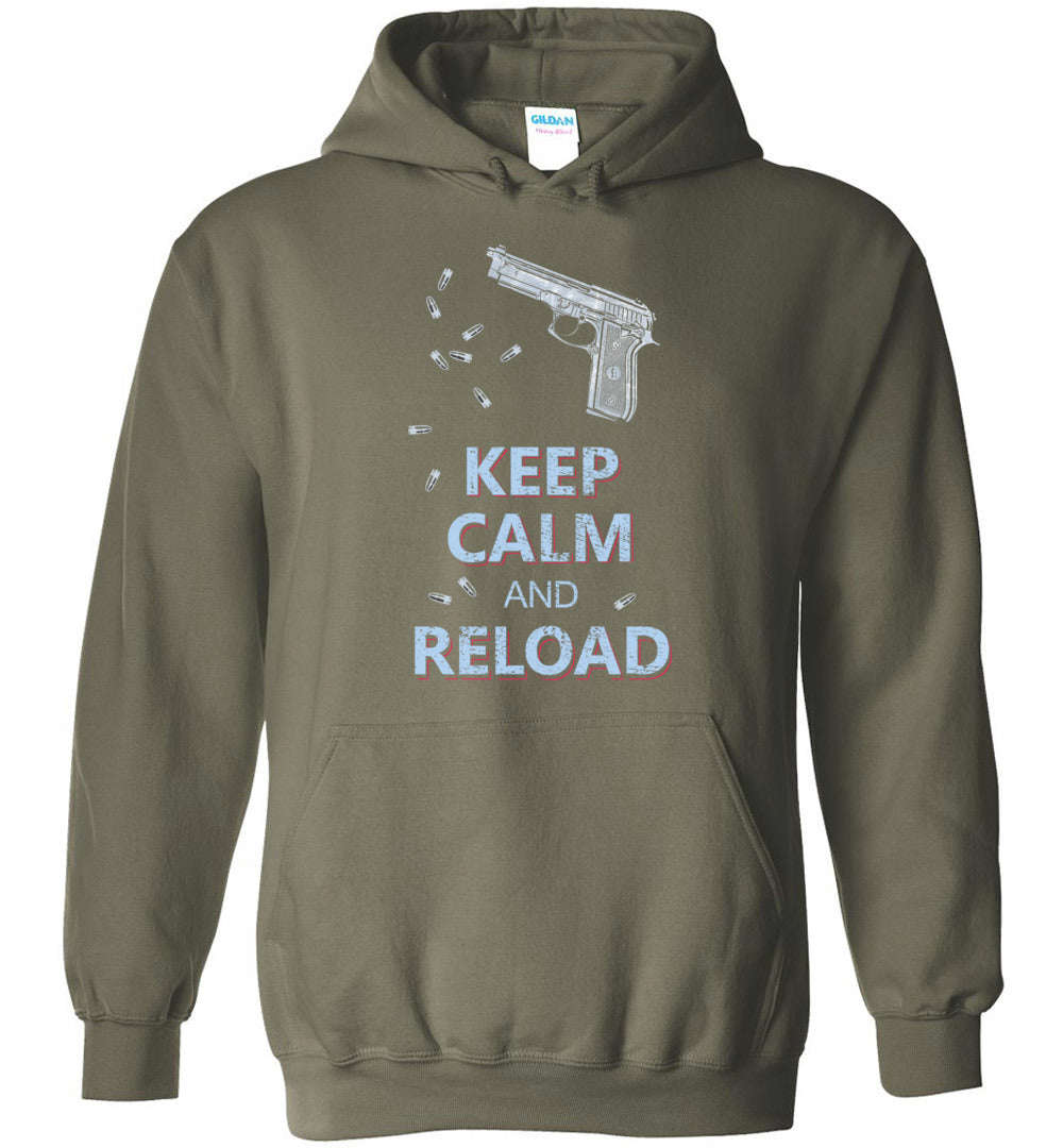 Keep Calm and Reload Men's Hoodie