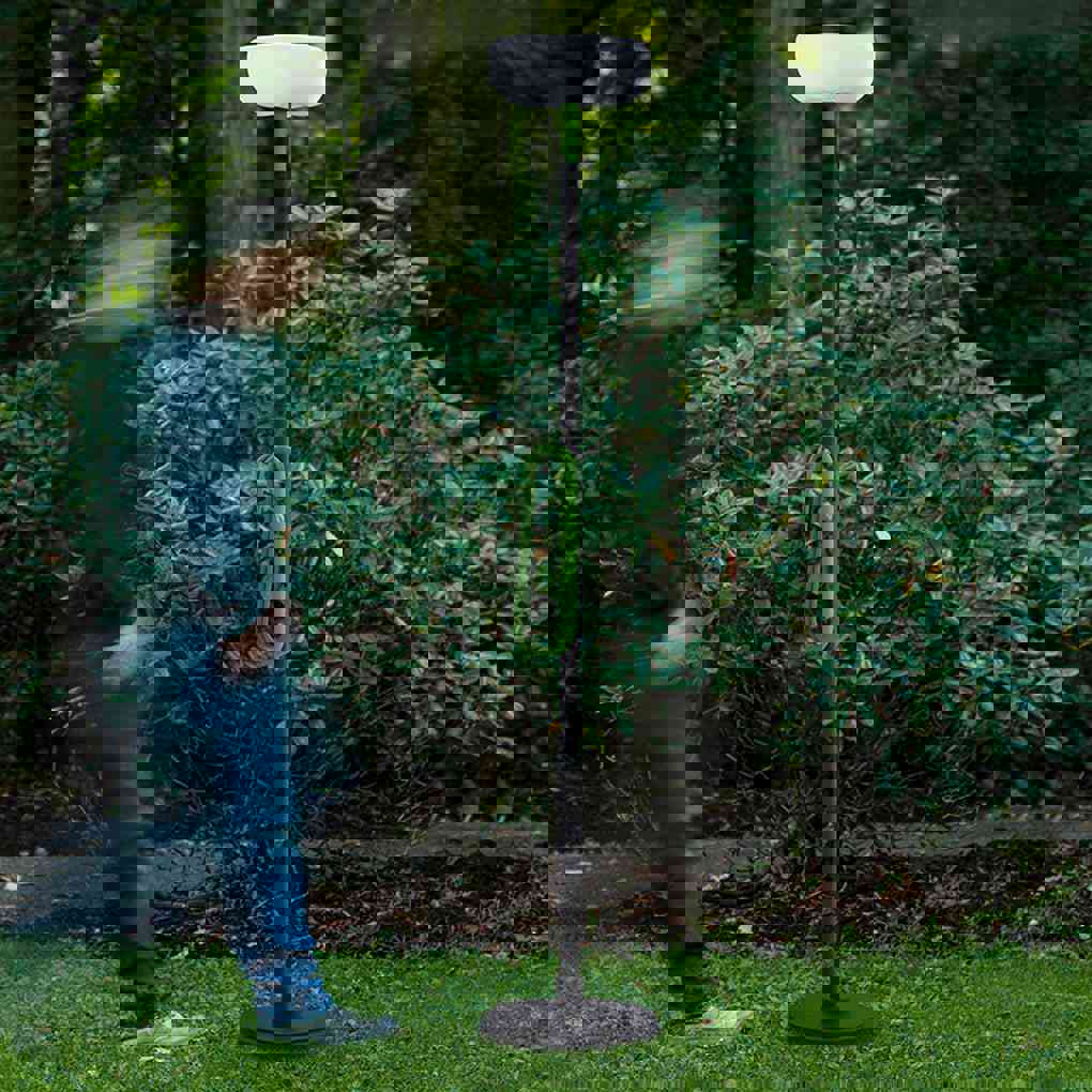 Portable Solar Outdoor Floor Lamp for Lawn BBQ Party Camping Activities