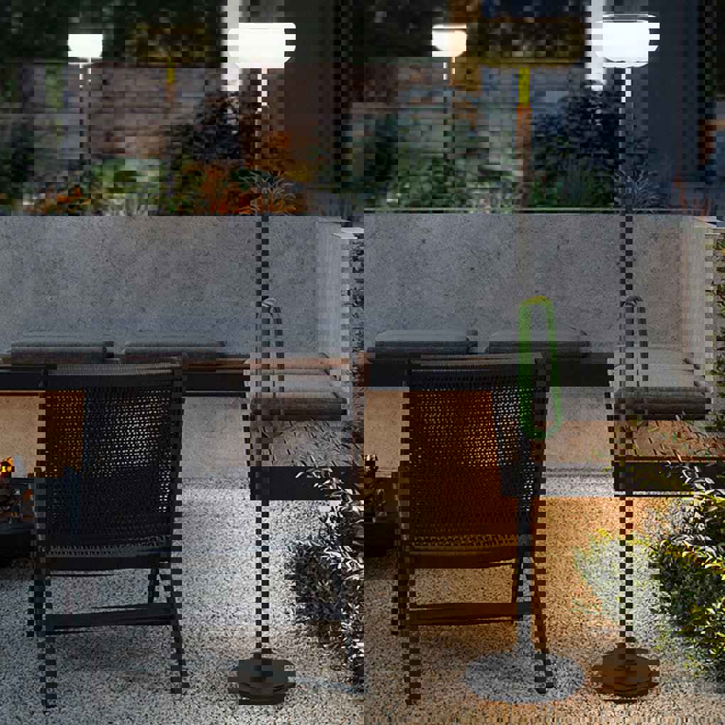 Portable Solar Outdoor Floor Lamp for Lawn BBQ Party Camping Activities