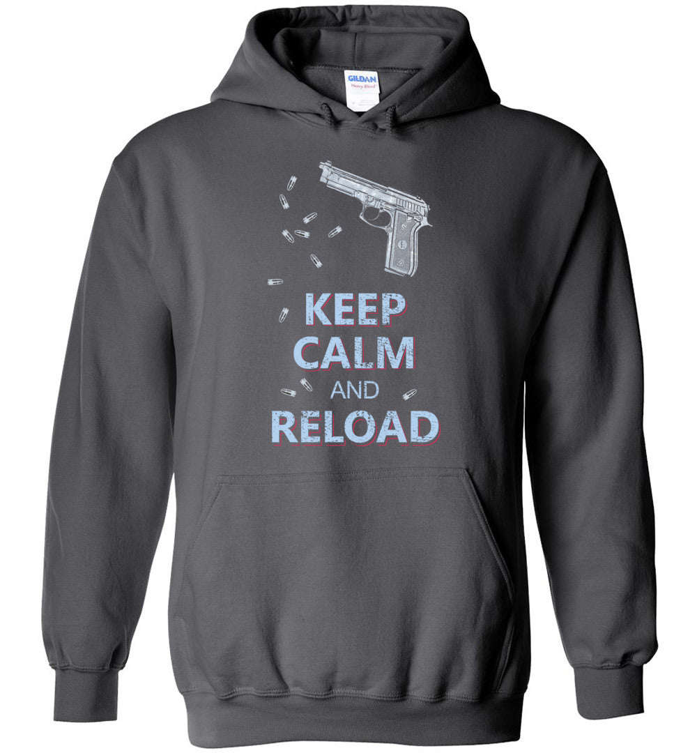 Keep Calm and Reload Men's Hoodie