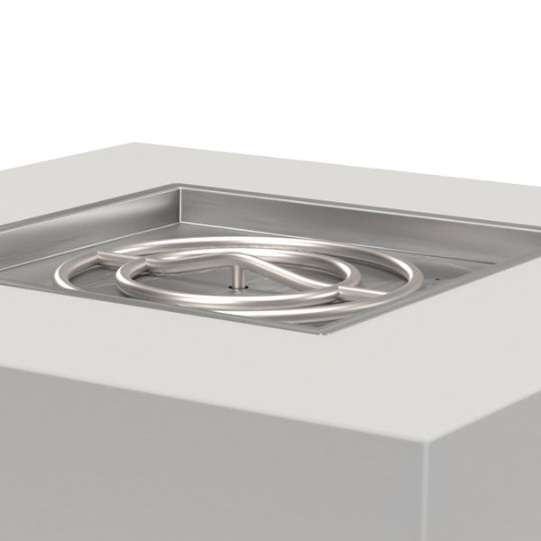 The Outdoor Plus Unfinished Square Fire Pit for DIY