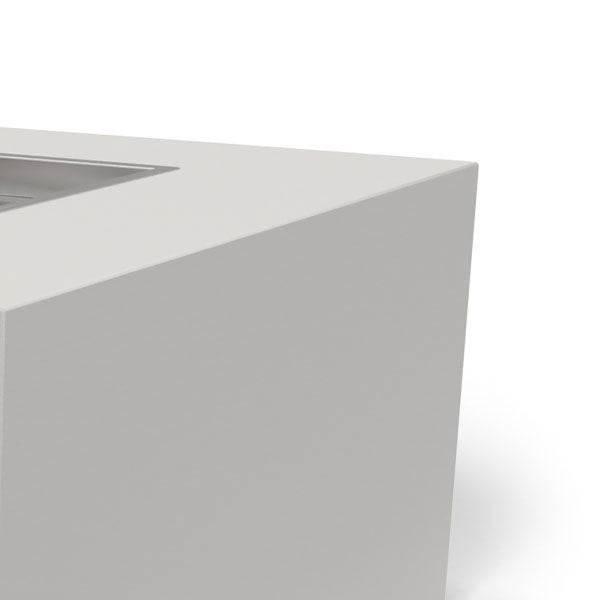 The Outdoor Plus Unfinished Square Fire Pit for DIY