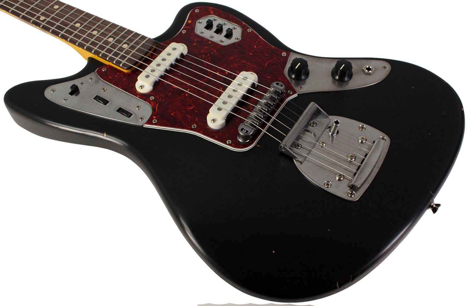 Nash Guitars JG-63 Guitar, Black, Light Aging