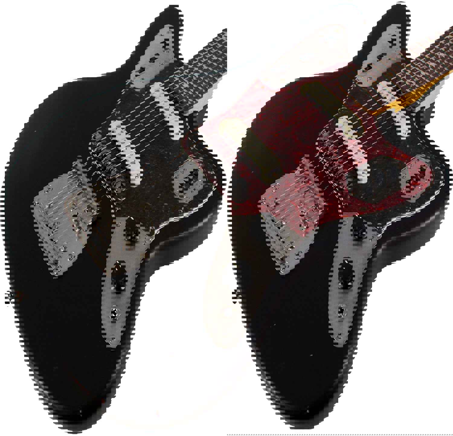 Nash Guitars JG-63 Guitar, Black, Light Aging