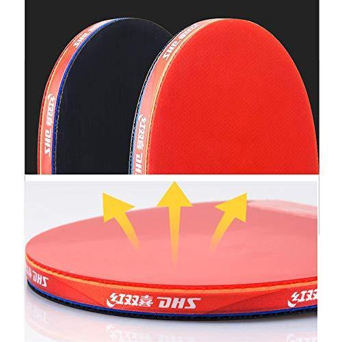 SSHHI 6 Star Ping Pong Racket - Professional Table Tennis Set for Indoor & Outdoor