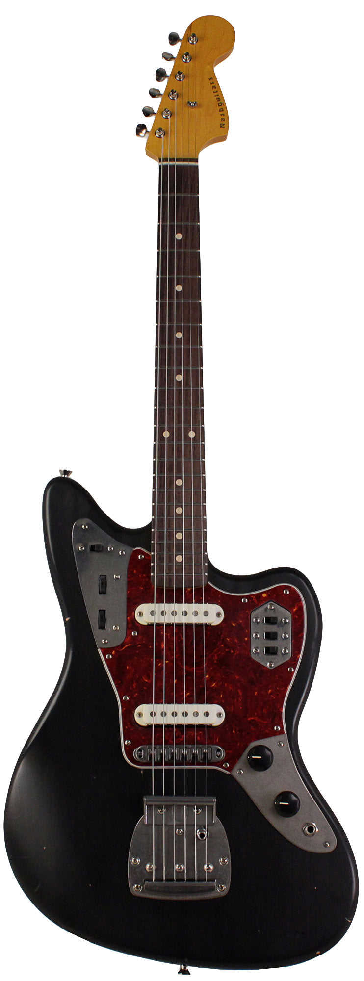 Nash Guitars JG-63 Guitar, Black, Light Aging