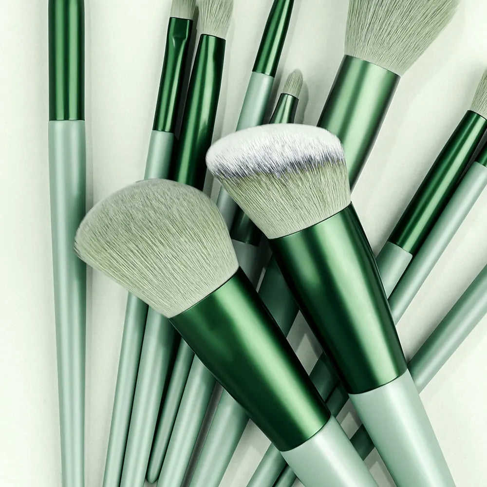 13pcs Makeup Brushes Set - Soft and Fluffy Concealer Brush for Women