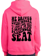 Passenger Princess Hoodie - Unisex DTF Print Hoodie