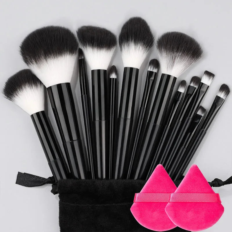 13pcs Makeup Brushes Set - Soft and Fluffy Concealer Brush for Women