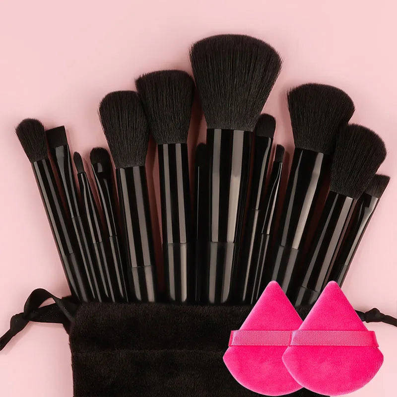 13pcs Makeup Brushes Set - Soft and Fluffy Concealer Brush for Women