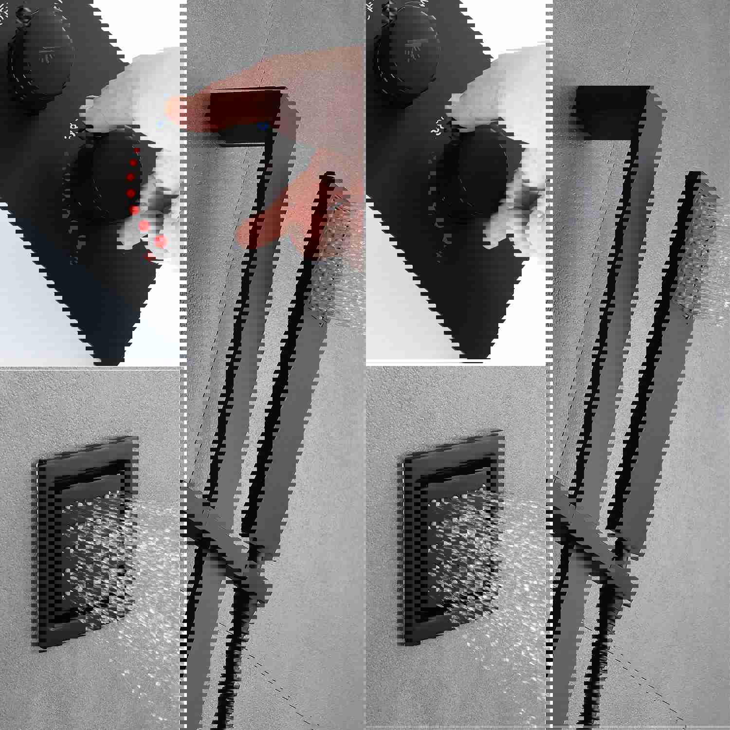 47IN Complete Luxury Dual Shower LED Music System