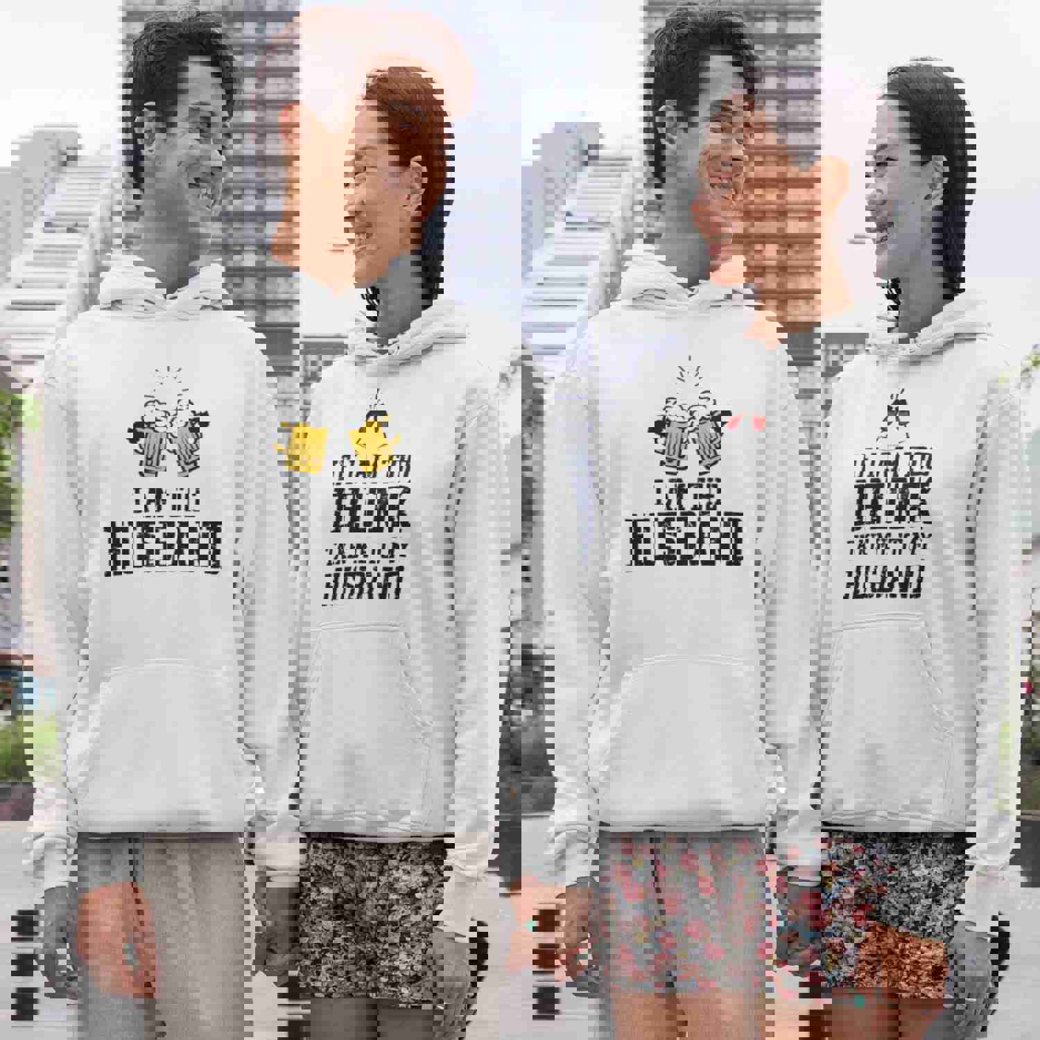 Matching Set: If I Am Too Drunk Take Me To My Husband/Wife Funny Drinking Couple Outfits