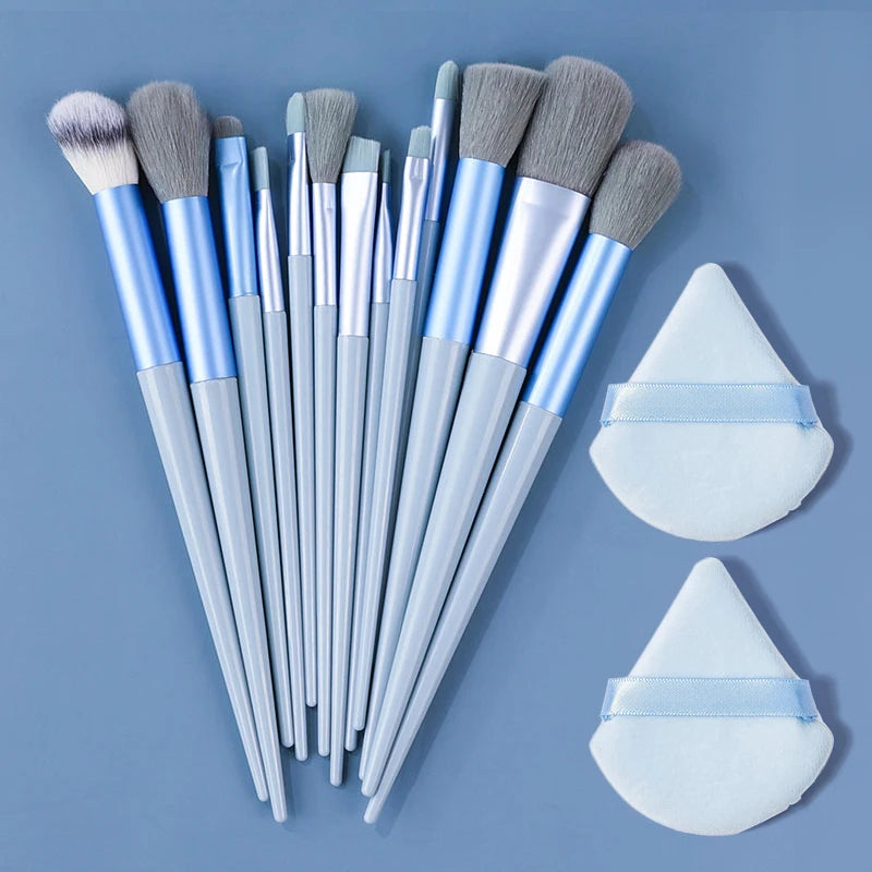 13pcs Makeup Brushes Set - Soft and Fluffy Concealer Brush for Women