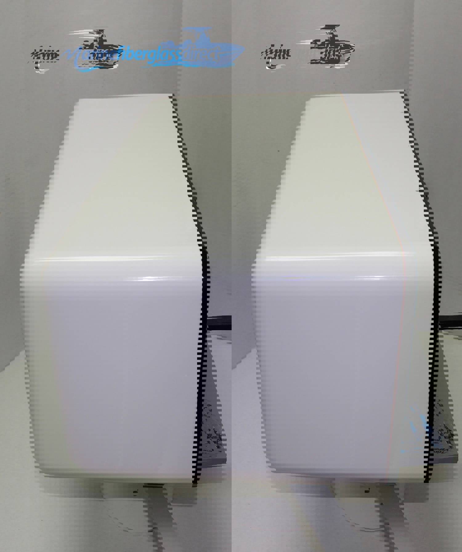 C&M Marine 34 Overhead Electronics Box for Boats - White