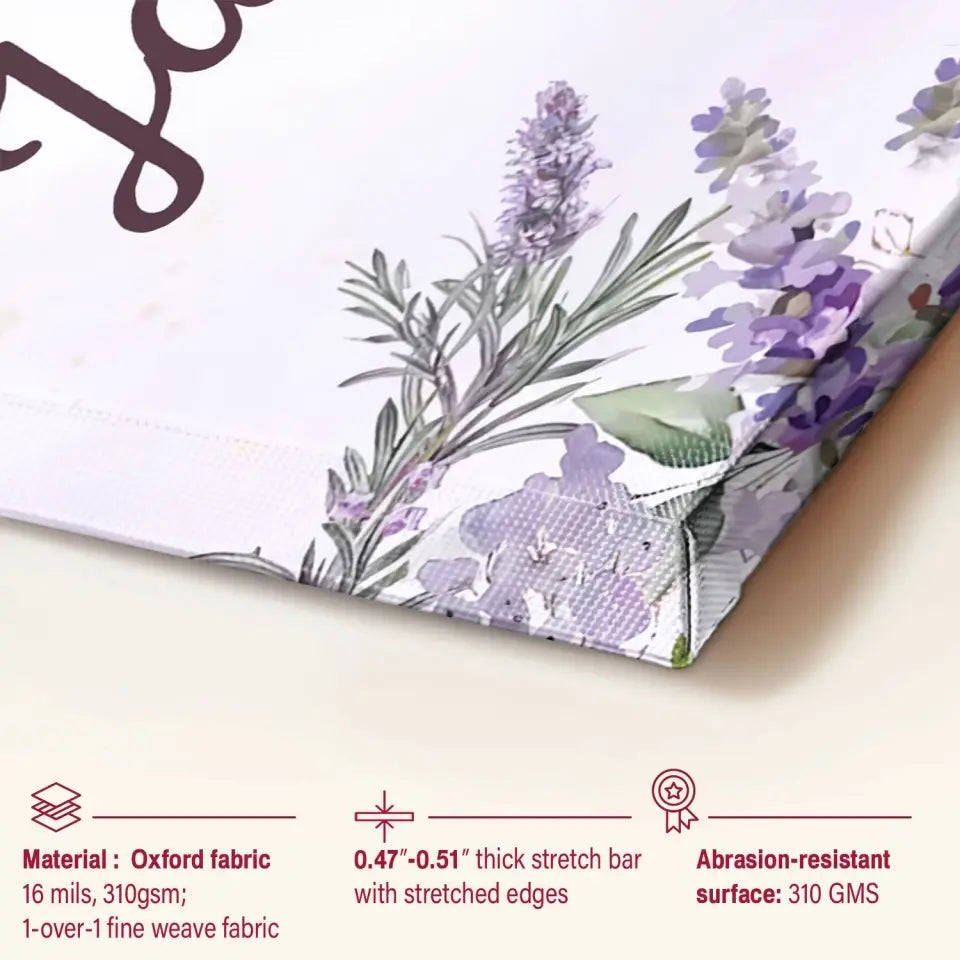 Personalized Custom Poster/Wrapped Canvas - Anniversary, Wedding Gift For Couple