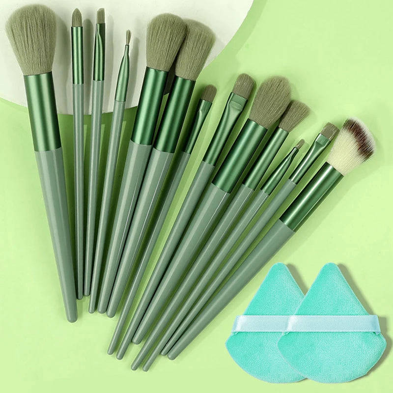 13pcs Makeup Brushes Set - Soft and Fluffy Concealer Brush for Women