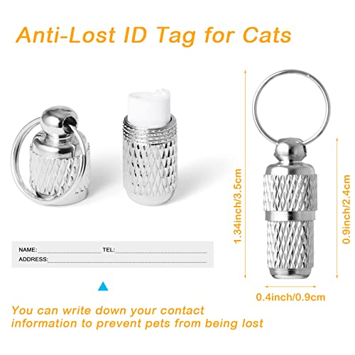 Extodry 14 Pack Reflective-Breakaway Cat Collars with Bells, Safety Buckle Kitten Collar, Adjustable for All Cats