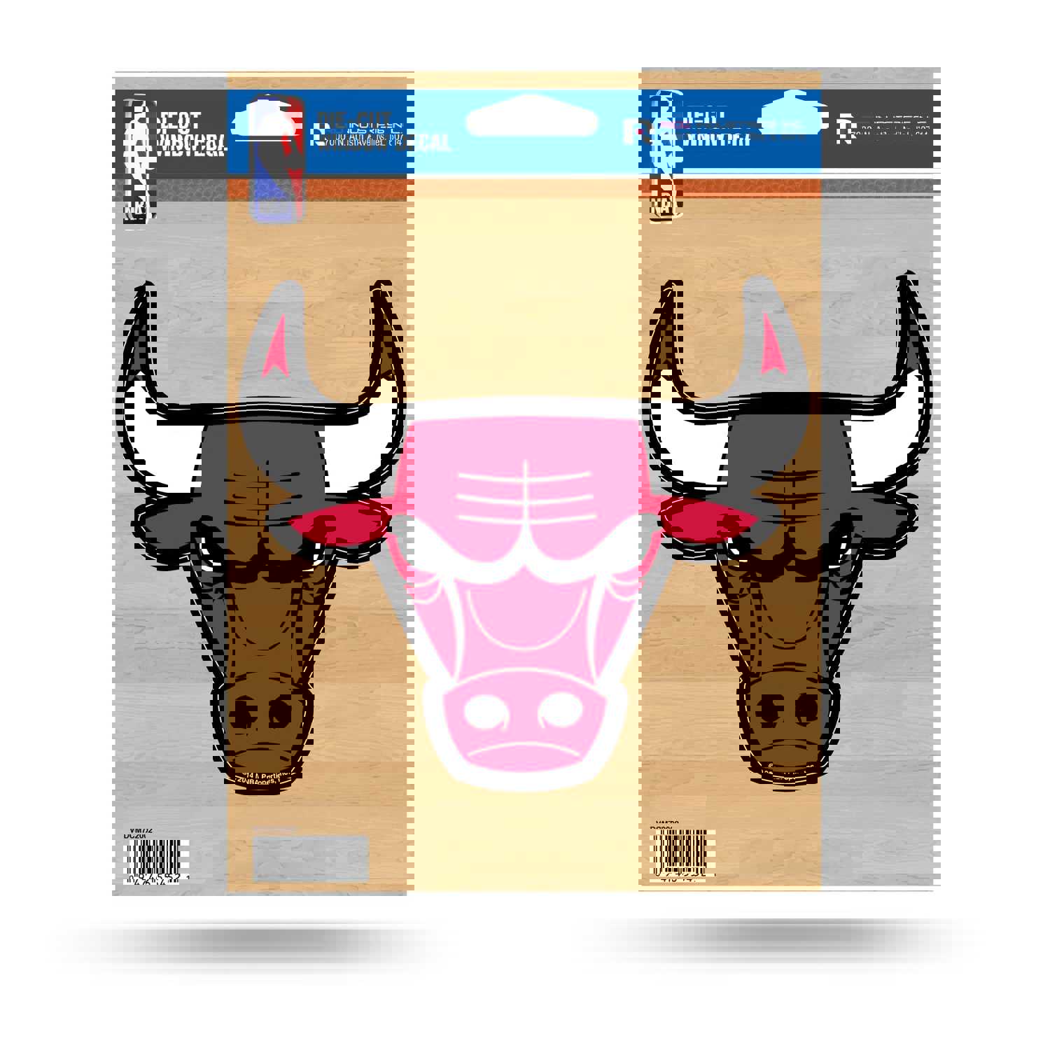 NBA Chicago Bulls 5 x 7 Vinyl Die-Cut Decal - Car/Truck/Home Accessory